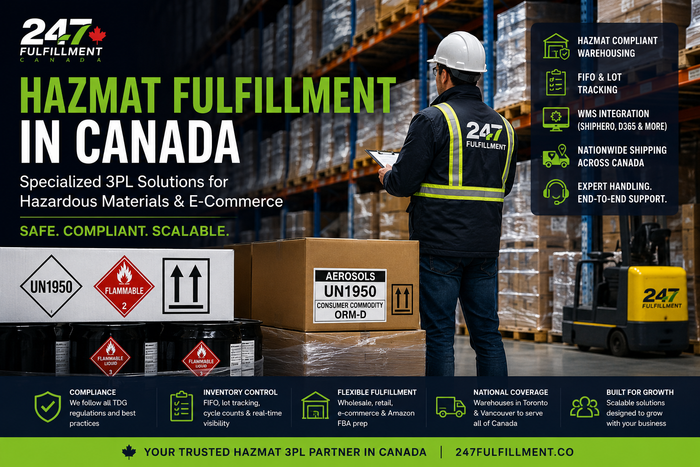 Hazmat Fulfillment in Canada: Why Businesses Need a Specialized 3PL Partner